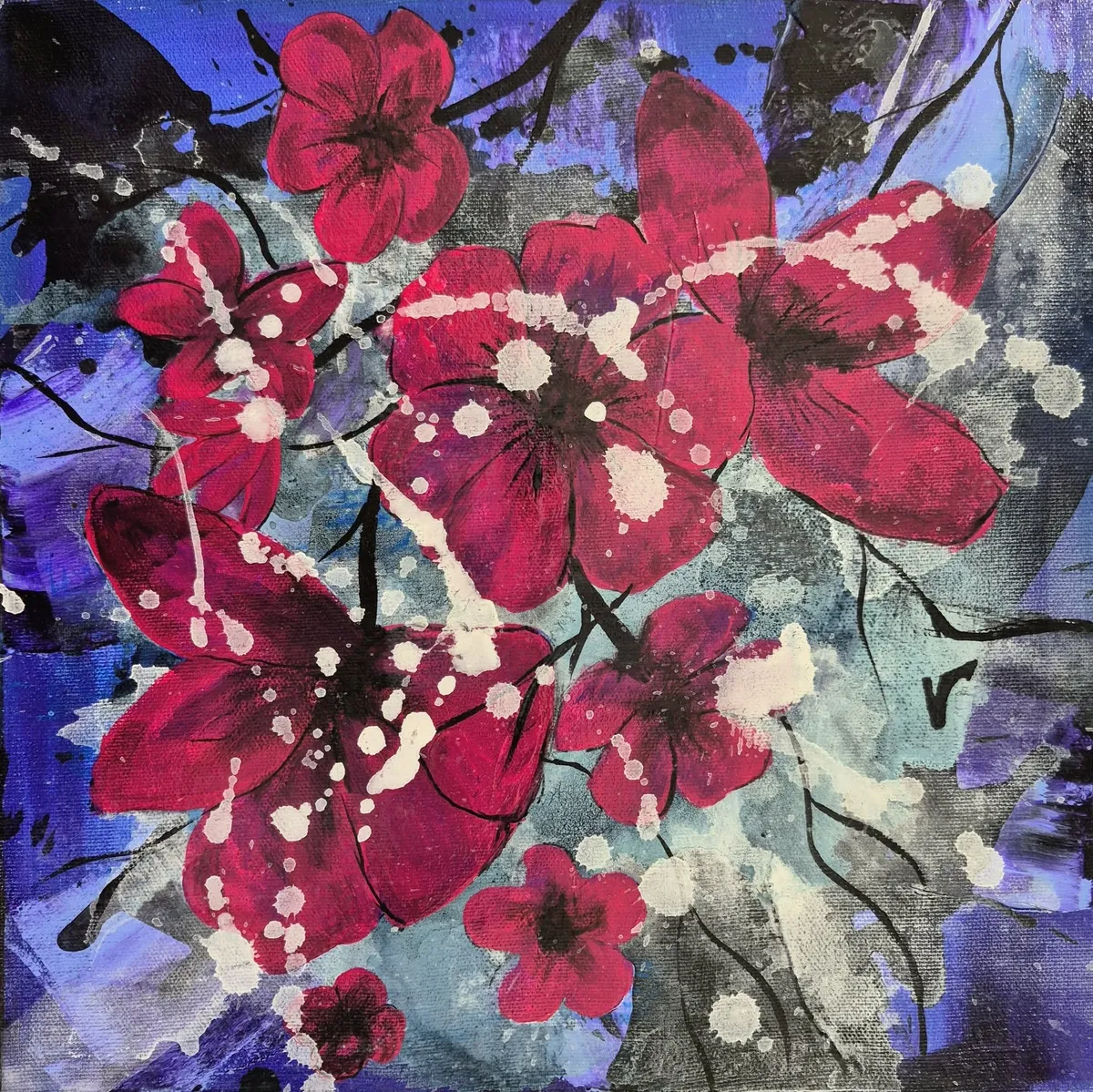 Ivresse de couleurs — Toile seule