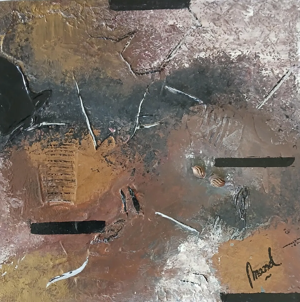Pierre de marc — Toile seule
