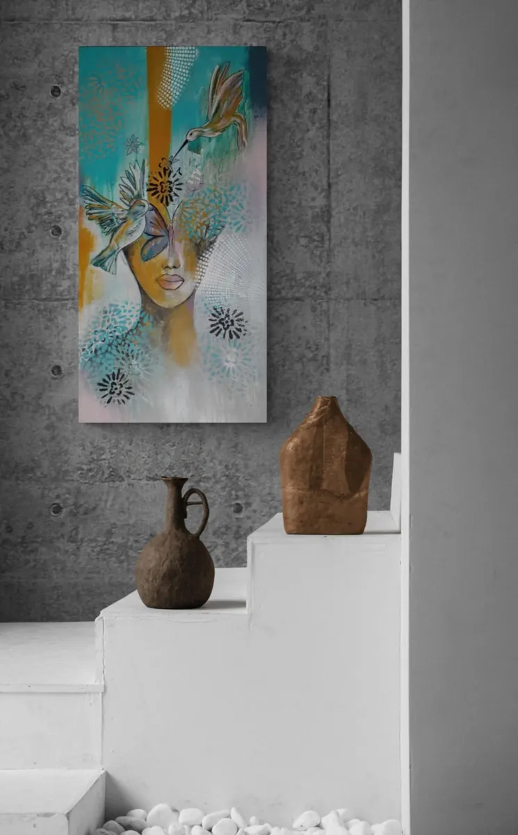 Chant de dentelle — Vue en décor