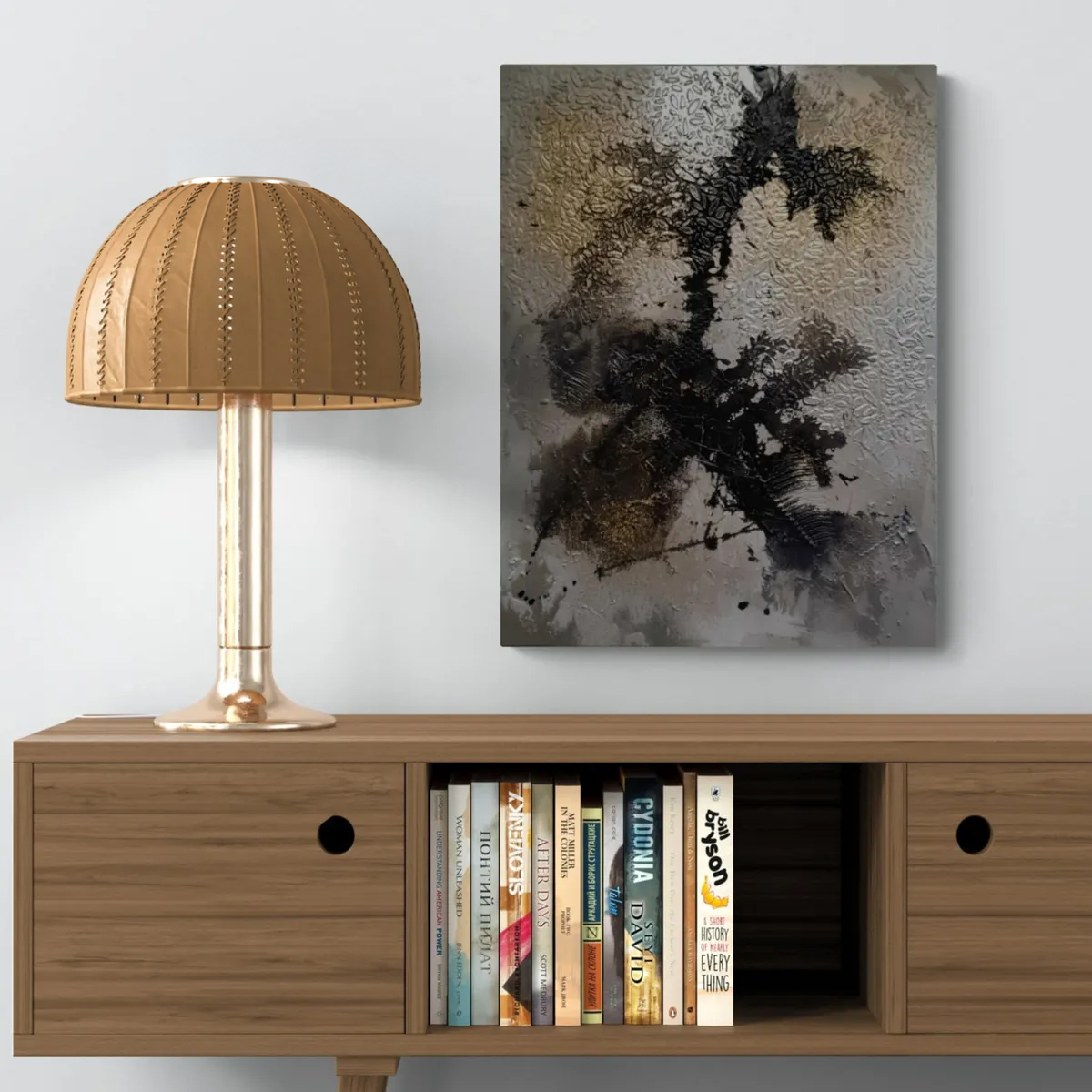 Étincelles — Vue en décor
